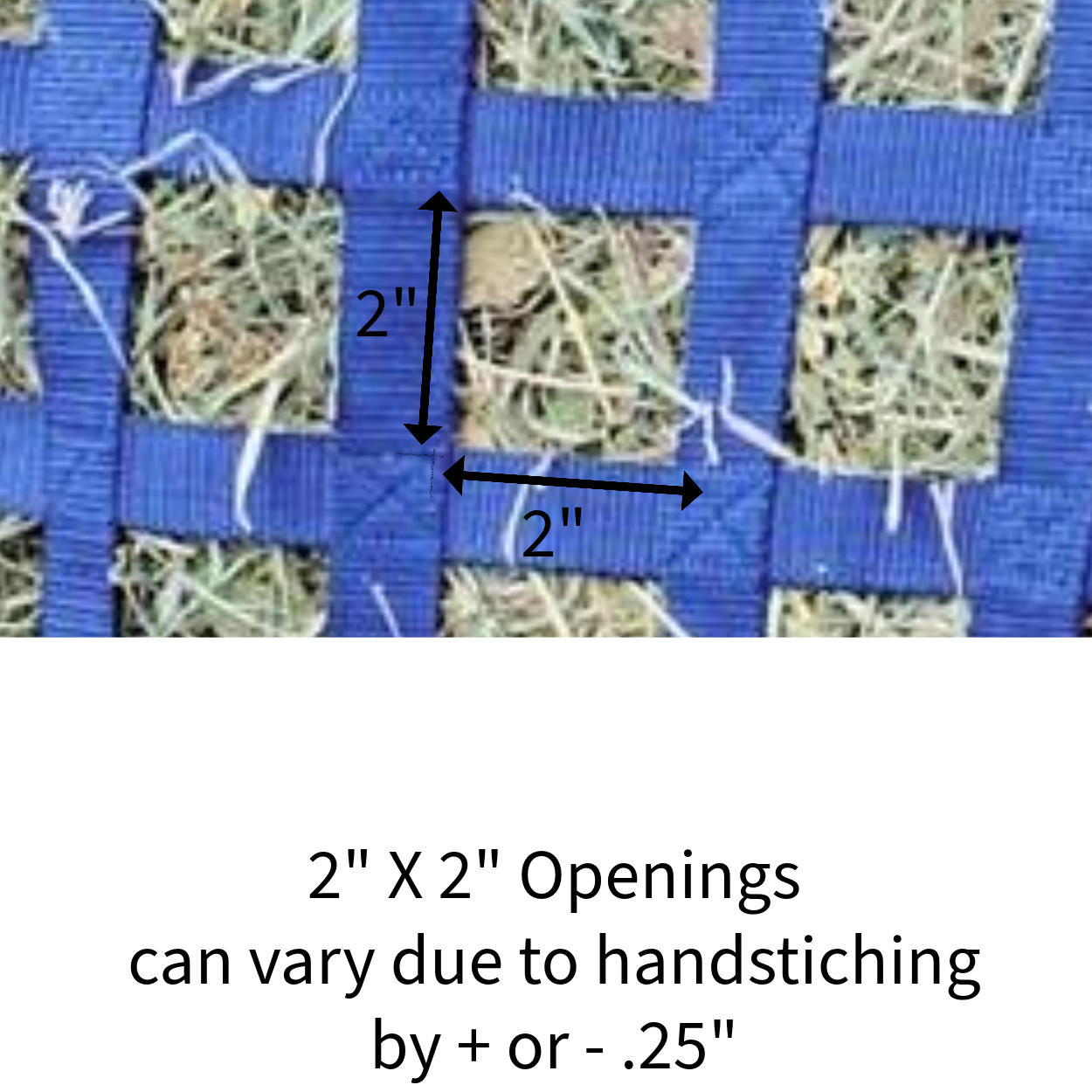 Horse slow feeder hay bag