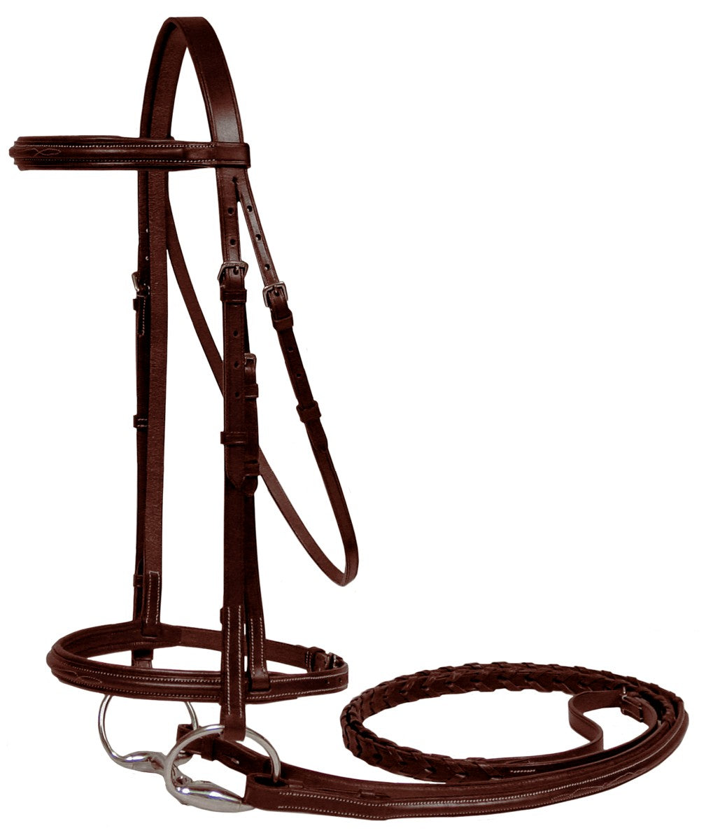 Bridle_Paris_Tack_Fancy_Padded_Chestnut