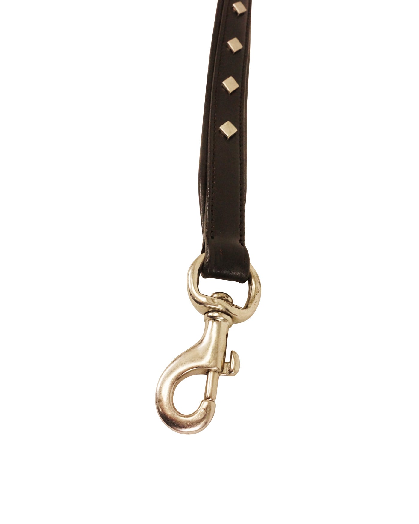 Dog Designer Series Leash with Padded Handle and Diamond Shaped Studs