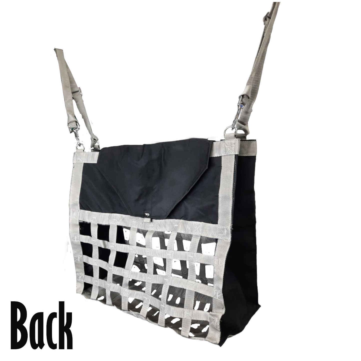 Paris Tack Top Load Double Sided Slow Feed Hay Bags for 4 Flakes 2" Opening Size