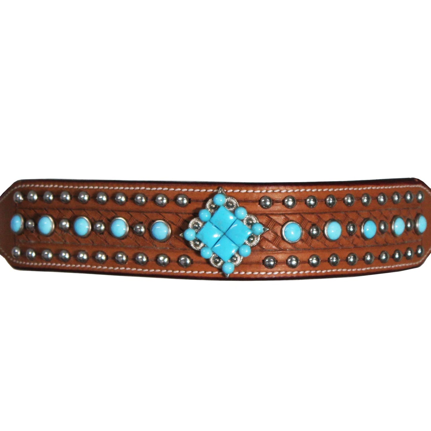Headstall-Reins-Turquoise-Collection-LT-Brow