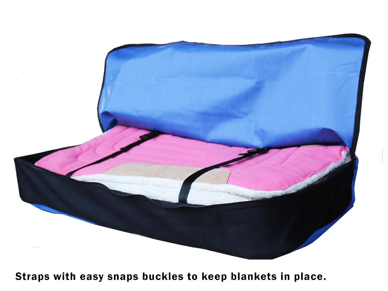 Shop Saddle blanket and pad carry bag, X-large with mesh sides by Tahoe