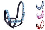 Tahoe Tack Nylon Overlay Sheep and Goat Halter with Padded Noseband - 6 Month Warranty
