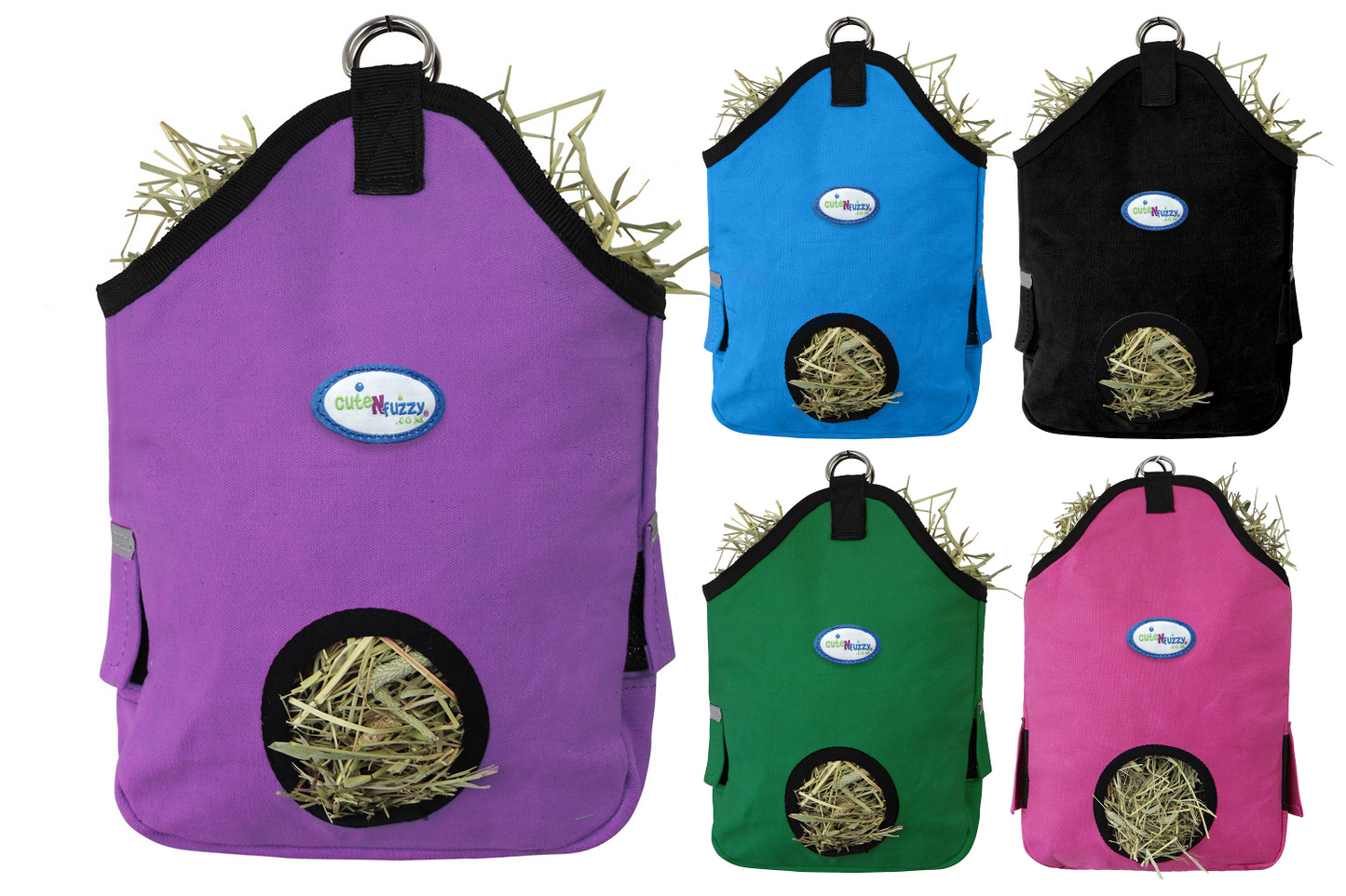 Shop Canvas Small Pet Hanging Hay Bag for Guinea Pigs and Rabbits