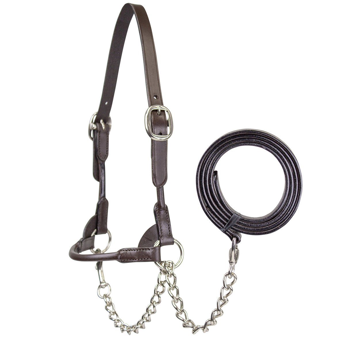 Cattle Show Halter with Lead - Tack Wholesale