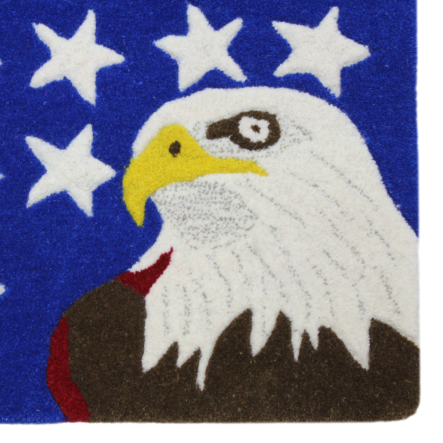 Analyzing image 3Patriotic_American_Flag_Eagle_Western_Saddle_Pad_Blanket_Closeup