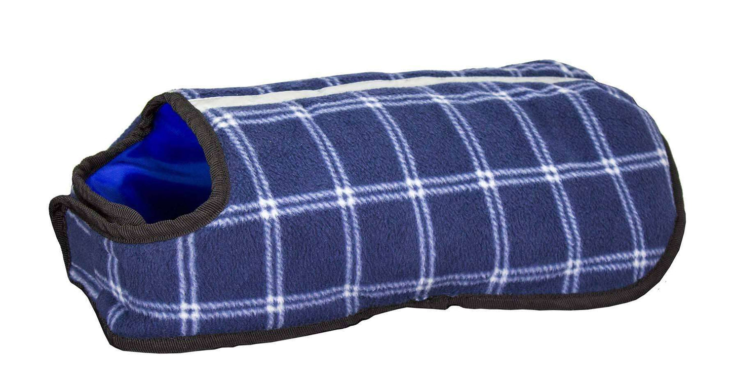 CuteNfuzzy 420D Weather Repellent Insulated Dog Coat Reversible with Reflective Stripe - Tack Wholesale