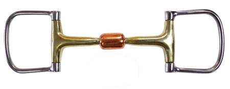 Derby Originals Brass Mouth Dee Bits St. Steel - 5"