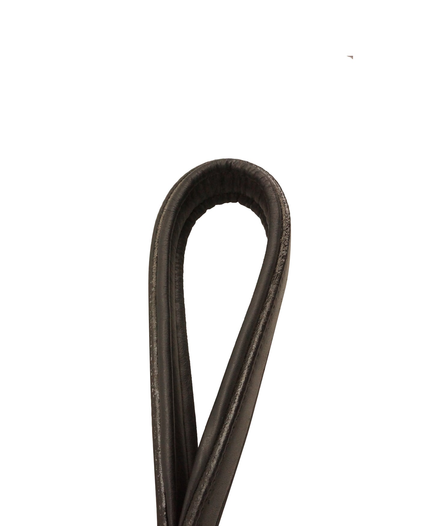 Designer Series Diamond Shaped Studs Dog Leash with Padded Handle black