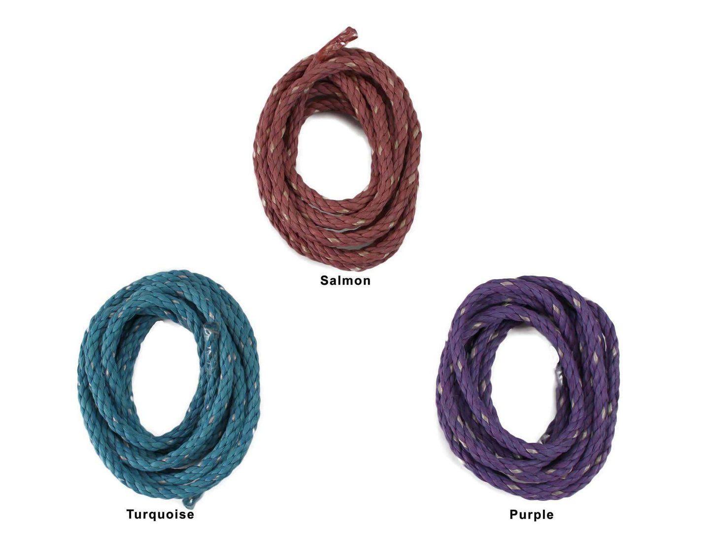 Hanging rope replacement for slow feed hay net