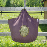 Tahoe Tack Pair of 2 Extra Wide 19" x 12" x 20" Canvas Hay Bags for Horses and Livestock Fits 3-4 Large Flakes of Hay