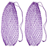 Paris Tack Set of 2 - 42" Eager Feeder Hay Nets with 2" Holes, Fits 4-6 Flakes of Hay