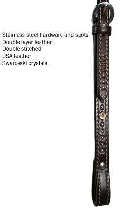 Browband Headstall with Spots