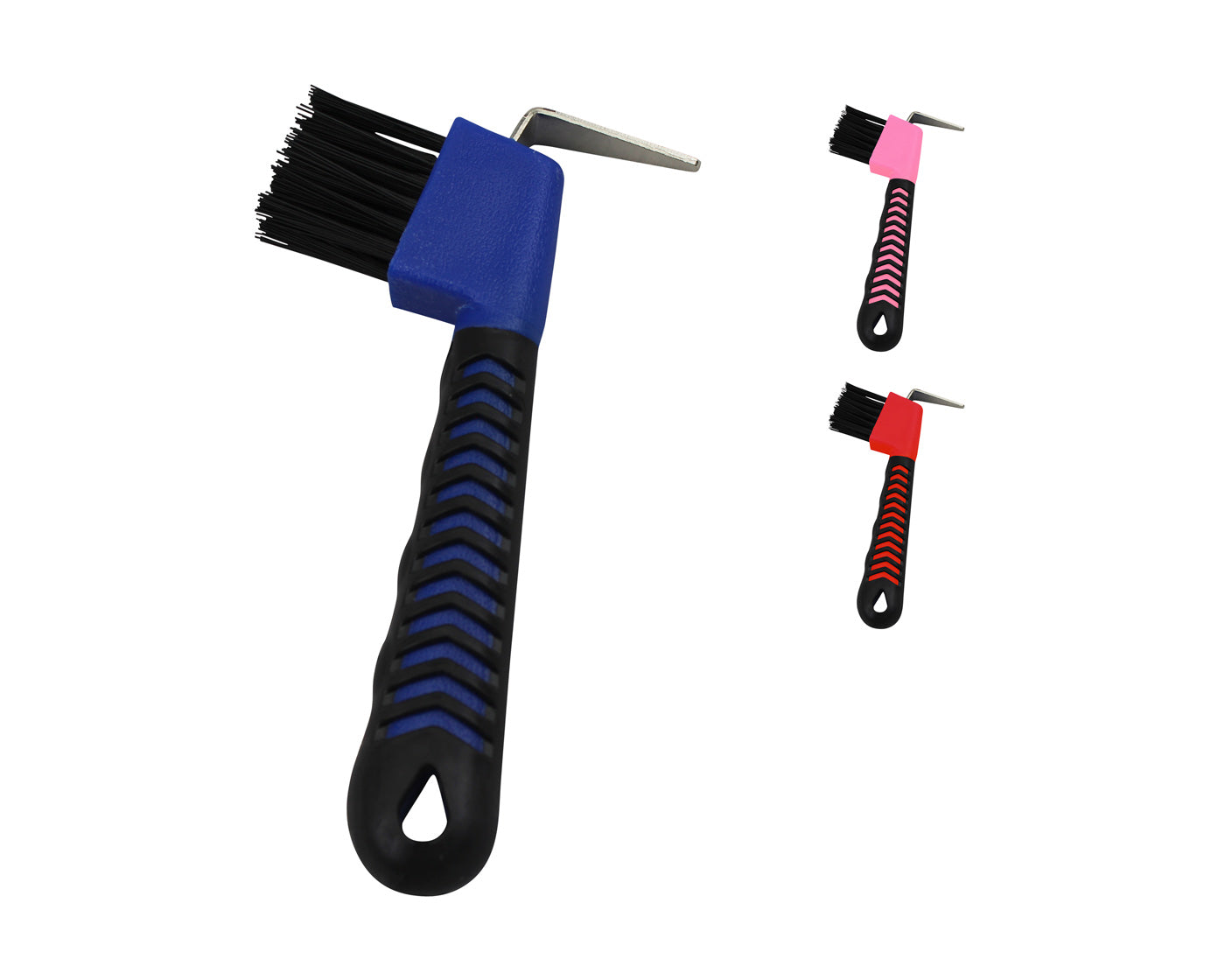 Pick Brosse avec Poignée en Caoutchouc Hoof Pick avec Brosse Cheval Pick Brosse avec Poignée en Caoutchouc Hoof Pick avec Brosse Cheval