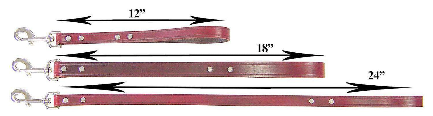 Leather Traffic Dog Leash by Weaver Leather Made in USA - Tack Wholesale