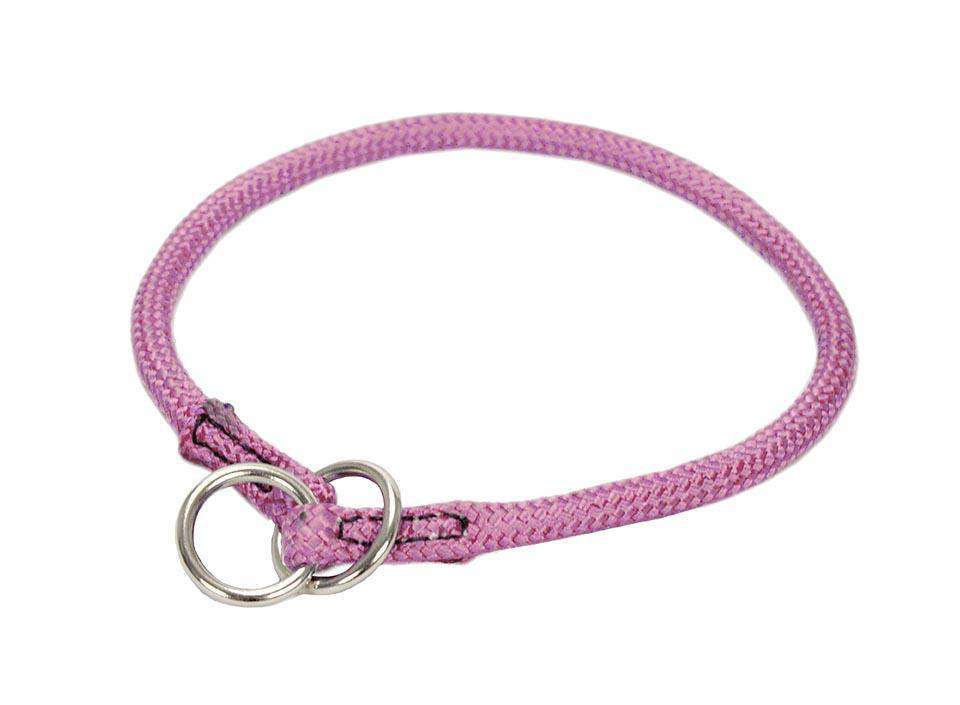 Nylon Round Braided Choke Collar by cuteNfuzzy Pink