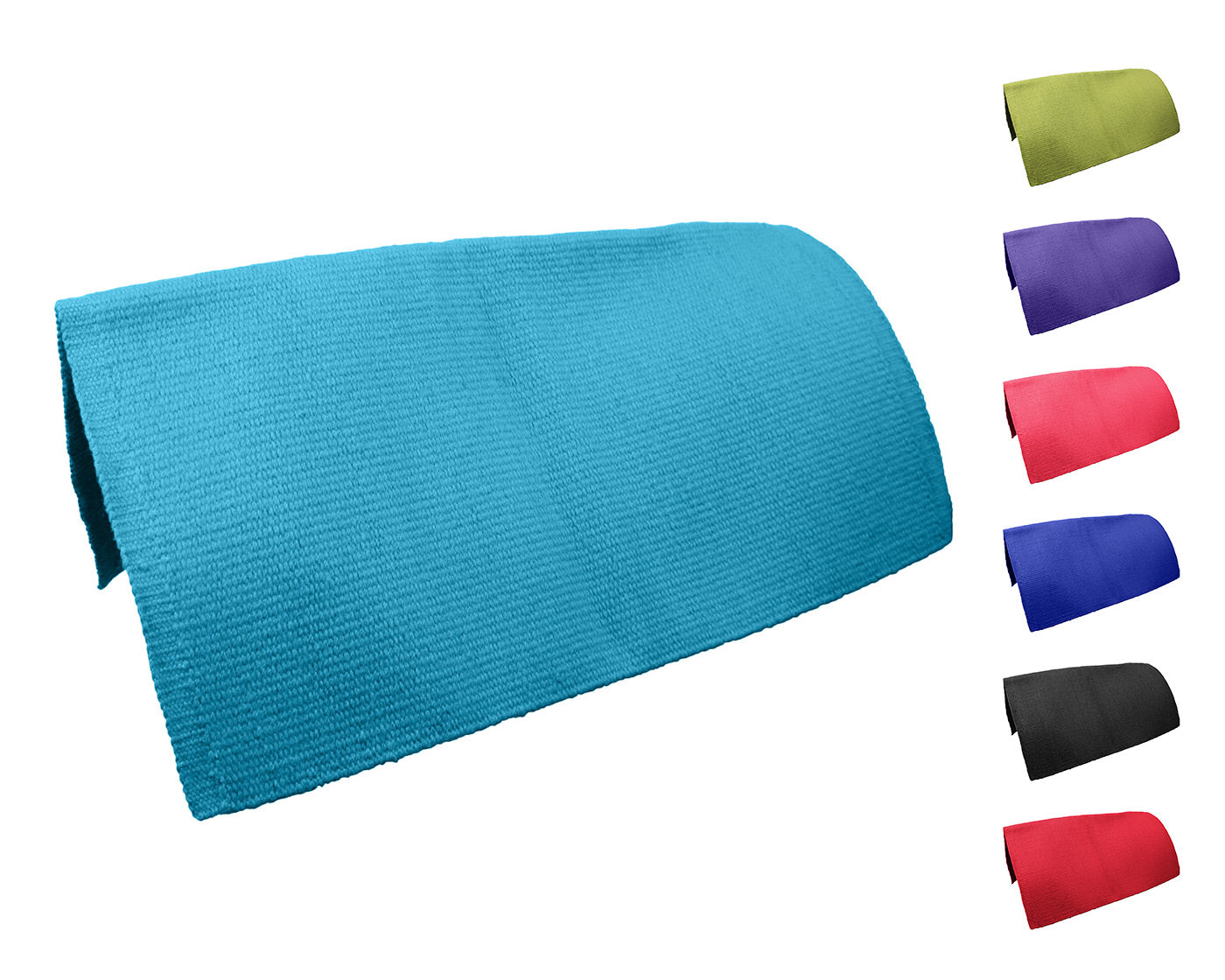 Reno 100% New Zealand Wool Western Saddle Blankets - 36" X 34"