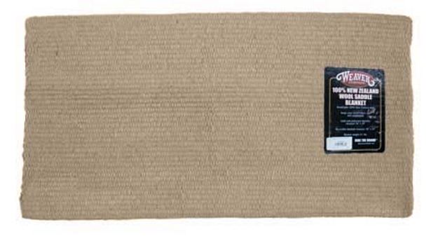 Saadle blanket solid sand