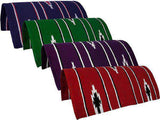 Pony Navajo Design Acrylic Saddle Blankets - 26"x 26" - Tack Wholesale