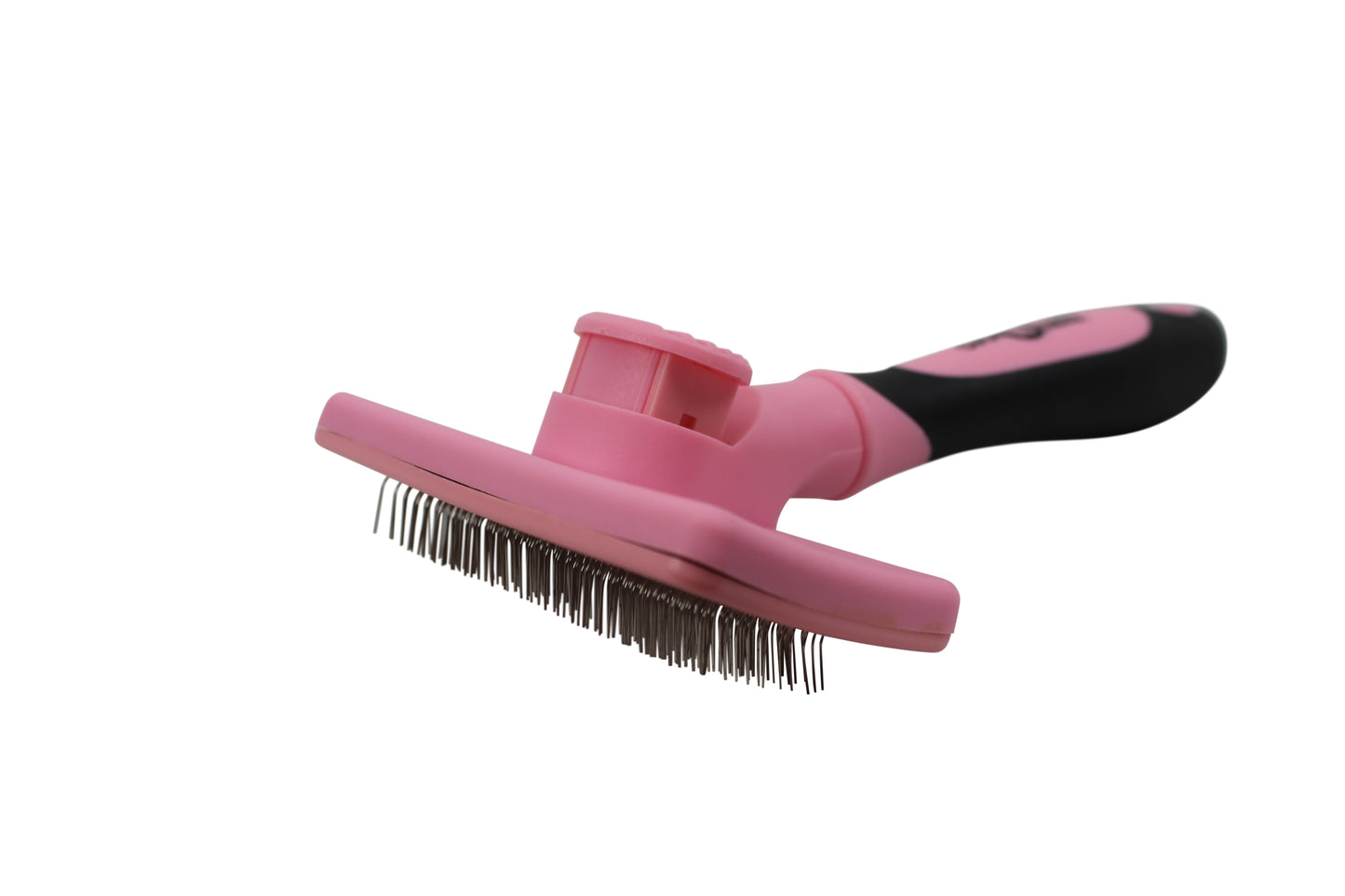 Self-Cleaning Slicker Brush - Efficient Grooming Solution for Pets with Hassle-Free Fur Disposal