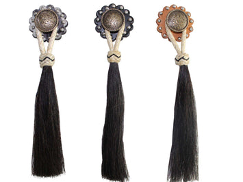 Western Tassel, Concho and Rosette Set - One Pair - Tack Wholesale