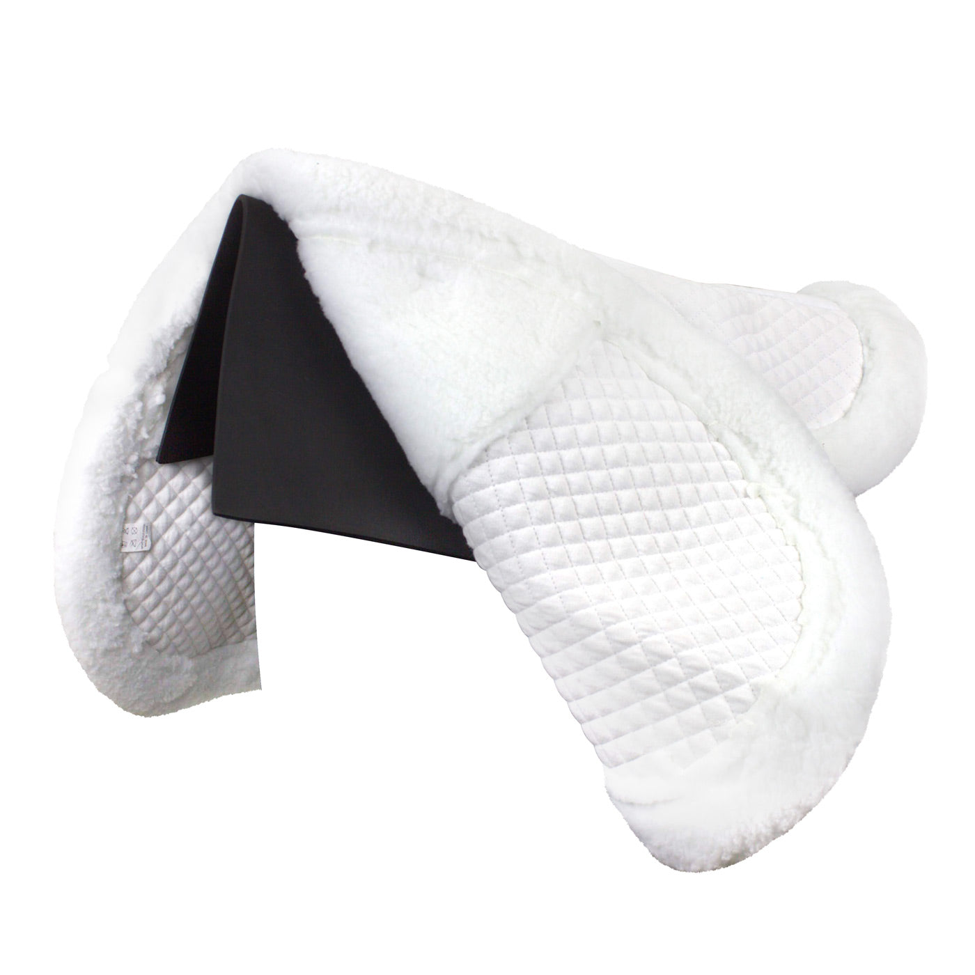 Derby Originals Universal Vented Neoprene Non-Slip English Saddle Pad - Lightweight Breathable Design - Prevents Tack Slippage and Shifting while Riding