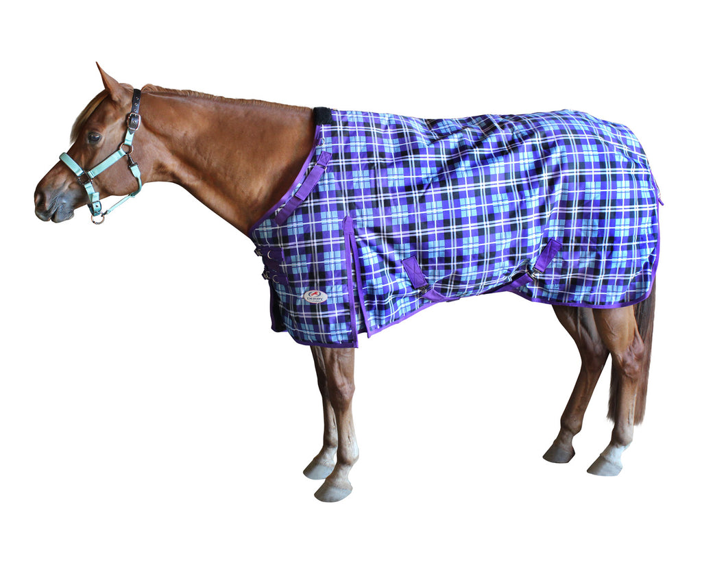 Arctic Plaid 1200D Waterproof Nylon Horse Winter Turnout Blanket Two
