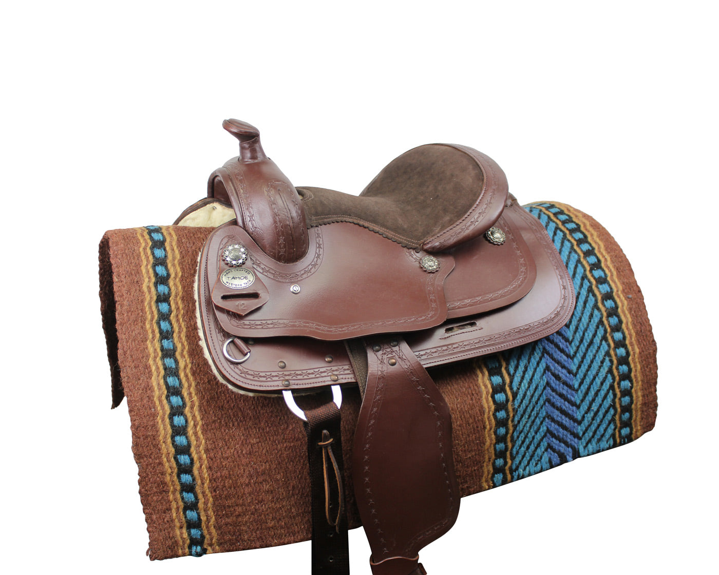 Zee Bar New Zealand Wool Saddle Blanket brown