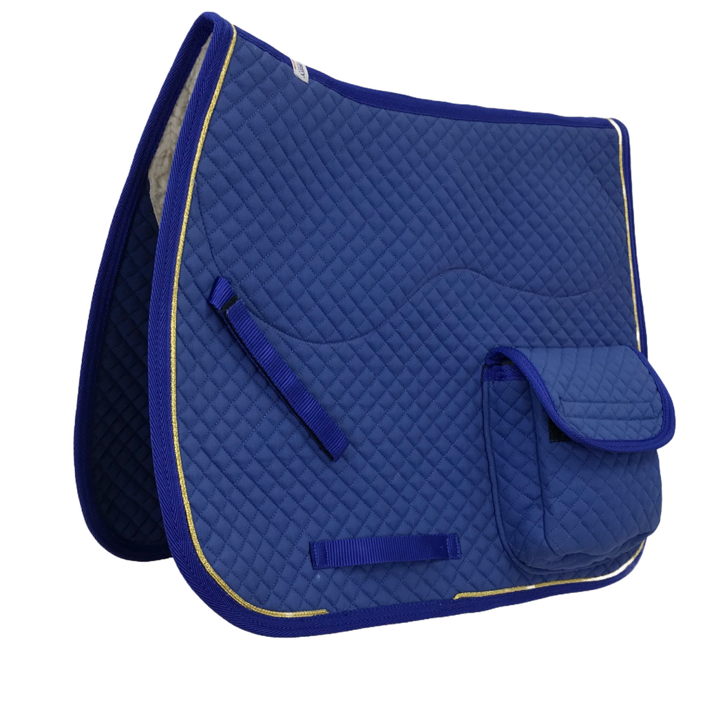 Derby Originals Dressage / Australian Saddle Pad with Pockets and Half Tack Wholesale