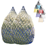Derby Originals 42” Superior Slow Feed Soft Mesh Easy on Muzzles Hay Net for Horses - Set of 2