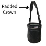 Derby Originals Heavy Duty PVC Mesh Reflective Feed Bag With Extra Comfort Noseband Padding No Waste Flap Design