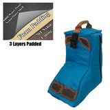 Tahoe Durango Premium Padded Waterproof Nylon Western Boot Carry Bag