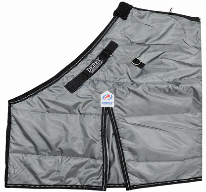 Derby Originals Nordic-Tough 420D Reflective Winter Horse Stable Blanket – Closed Front, 200g Insulated, Medium Weight for Cold Weather Protection