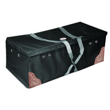 Derby Originals Hay Bale Bag Large 600D Waterproof with Leaf & Basket Hand Tooled Leather Accents - 44" x 20" x 16"