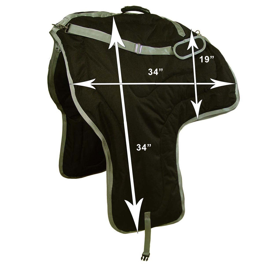 Durable HeavyDuty Saddle Bag for Secure and Easy Transportation