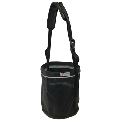 Derby Originals Heavy Duty PVC Mesh Reflective Feed Bag With Extra Comfort Noseband Padding No Waste Flap Design