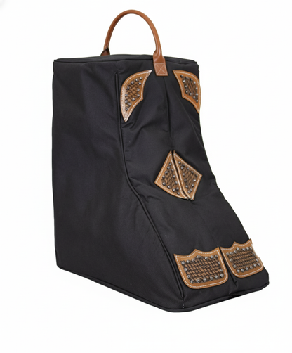 Tahoe Durango Premium Padded Waterproof Nylon Western Boot Carry Bag with 1 Year Warranty