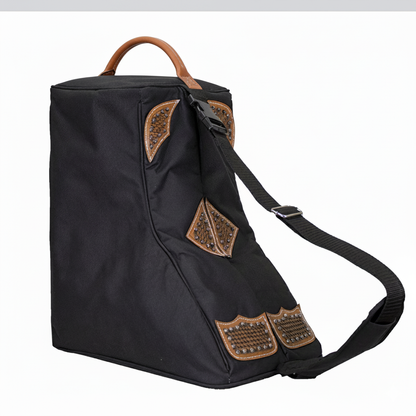 Tahoe Durango Premium Padded Waterproof Nylon Western Boot Carry Bag with 1 Year Warranty