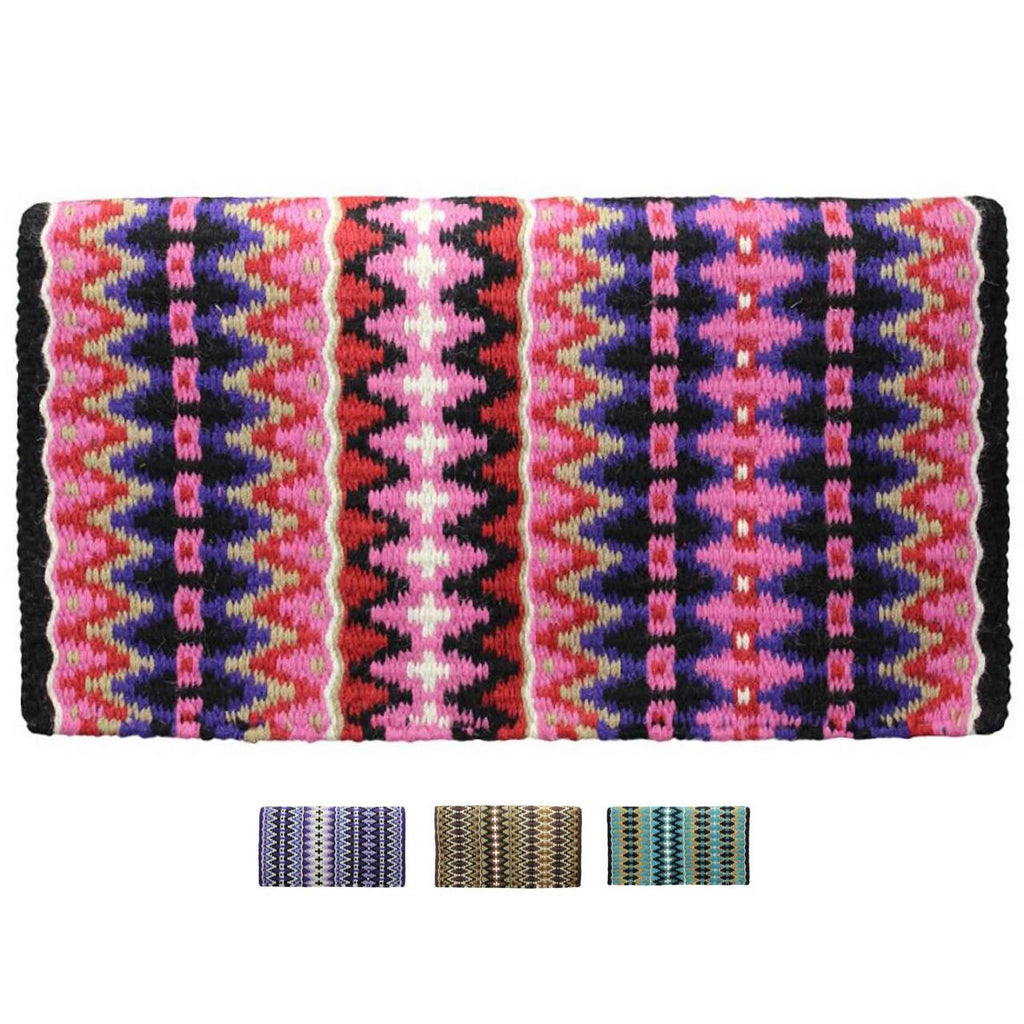 Tapis De Selle Western Ashmira Saddlery - Pure Laine De Nouvelle-Zélande, 34x36x1 Pouces