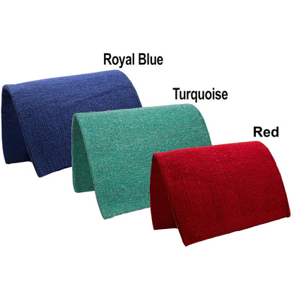 Tahoe Tack Traditional Acrylic Western Horse Saddle Blanket – Handwoven, Moisture-Wicking, Thick 3.5lb Design, Soft & Durable, Size 36" x 34"