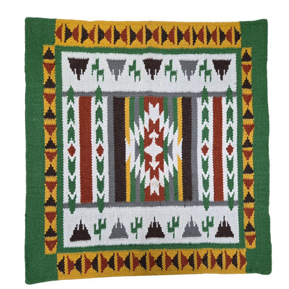 Tahoe Tack Cactus & Arrow Collection NZ Wool  34" X 36" New Zealand Wool Western Saddle Blanket 34" X 36"
