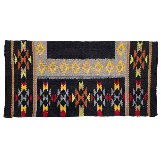 Tahoe Tack NZ Wool Navajo Classic Collection Western Saddle Blanket 34" X 36"