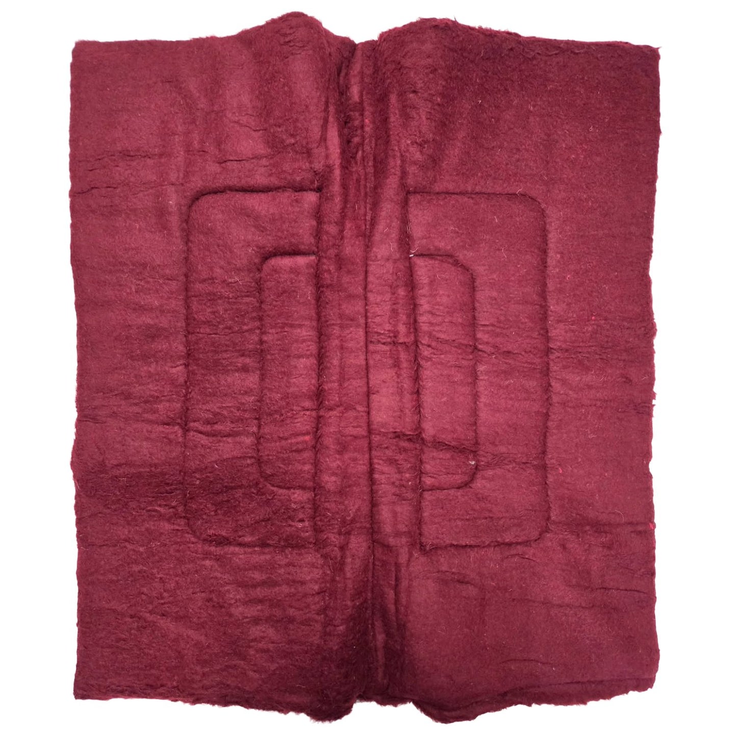Patriotic Horse Contour Western Saddle Pad With Fleece  Lining 32" x 32" By Tahoe Tack