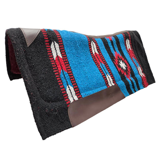 Tahoe Heritage Native Navajo Design Performance Western Horse Saddle Pad with Moisture Wicking Fleece & Felt 34" X 38"