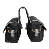 Tahoe Tack Padded Triple Layer 1200D Nylon Western Saddlebags for Trail Riding with 1 Year Warranty