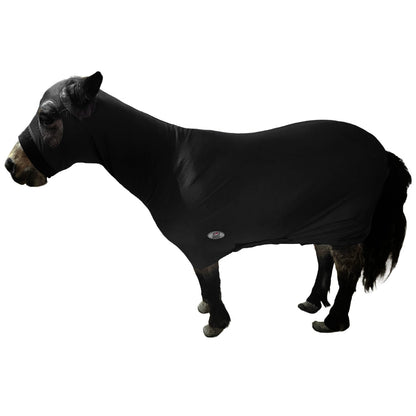 Derby Originals Comfy Stretch Lycra Sleazy Slicker Full Head and Body Sheet with Zipper - Mini & Pony