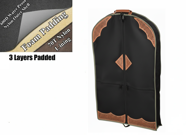 Tahoe Durango Premium Triple Layer Western Garment Carry and Storage Bag with 1 Year Warranty