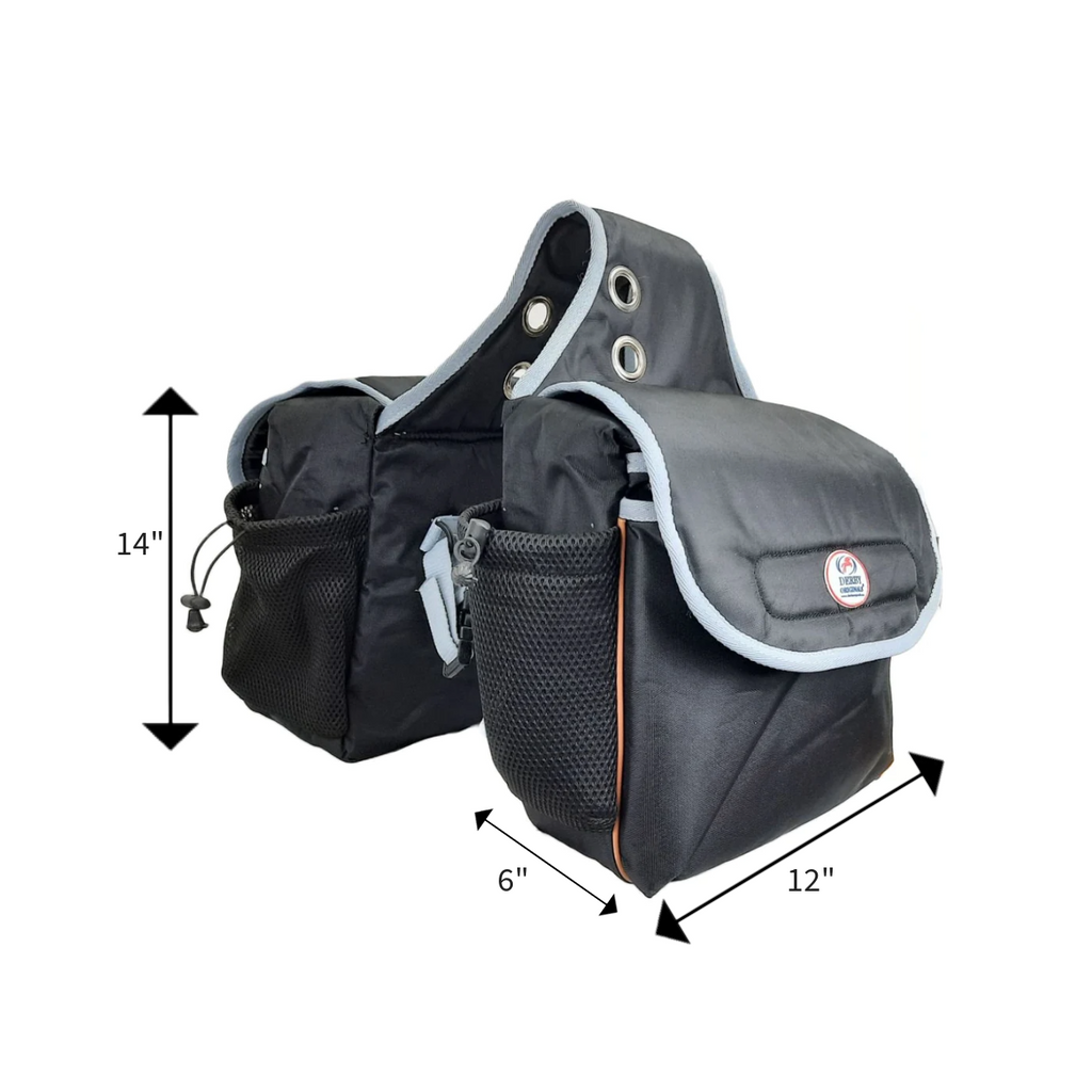 Nylon Western Saddlebags for Trail Riding Tack Wholesale