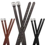 Paris Tack's Soft Leather Stirrup Leathers. Perfect for daily use, these 1" wide leathers come with a one-year warranty.