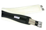Derby Professional Air Tech Breathable Elastic English Girth with Removable Fleece Padding - Tack Wholesale
